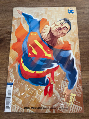 Action Comics # 1010 NM 1st Print DC Comic Book Variant Cover Superman 3 J484