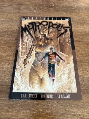 Superman's Metropolis # 1 NM DC Elseworlds Comic Book Graphic Novel Lex 11 J458