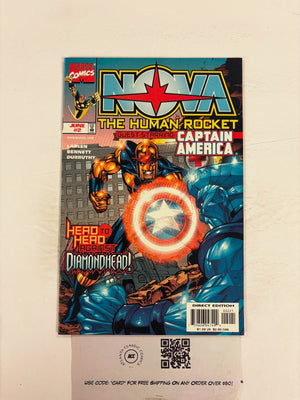 Nova #2 NM Marvel Comic Books New Warriors Avengers 8 HH137