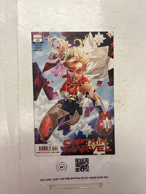 Captain Marvel #10 2019 Marvel VF-NM Comic Book 29 ET29
