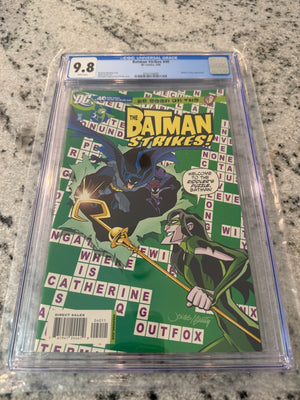 The Batman Strikes # 40 CGC Graded 9.8 DC Comic Book 1st Print Joker JH36