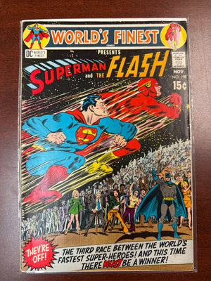 World's Finest Comics # 198 VG/FN DC Comic Book Flash Superman Race Key 1 J229