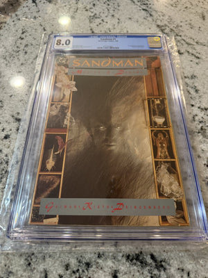 Sandman # 1 CGC Graded 8.0 DC Comic Book Neil Gaiman Morpheus 1989 JH45