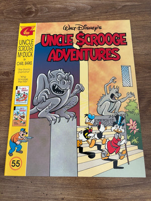 Walt Disney's Uncle Scrooge Adventures 55 Gladstone Comic Book Carl Barks 8 J474