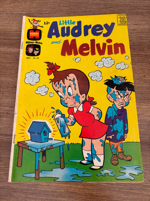 Little Audrey & Melvin # 32 FN Harvey Comic Book 7 J475