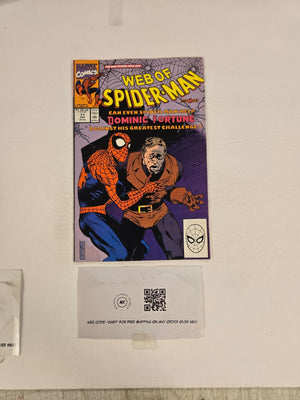 Web of Spider-Man #71 Marvel VF-NM Comic Book 24 ET23