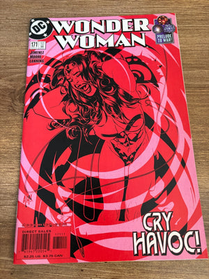 Wonder Woman # 171 NM DC Comic Book Adam Hughes Cover Art 10 J477