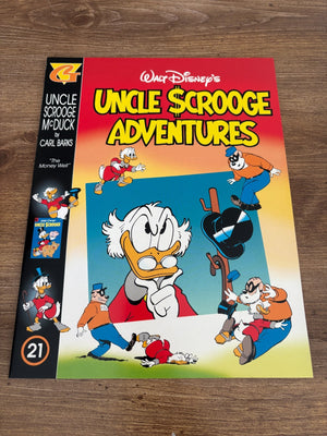 Walt Disney's Uncle Scrooge Adventures 21 Gladstone Comic Book Carl Barks 5 J474