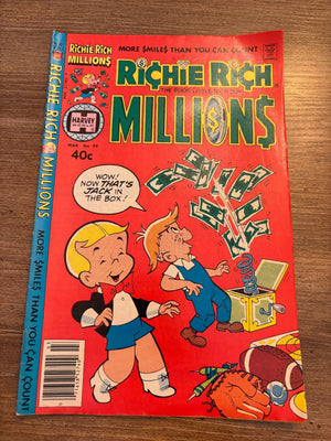 Richie Rich Millions # 99 FN Harvey Comic Book 10 J462