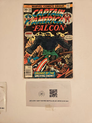 Captain America #204 VG Marvel Comic Books Falcon Avengers 13 HH130
