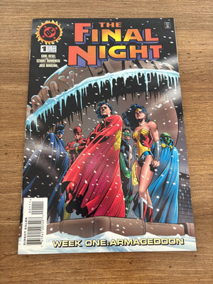Lot Of 4 The Final Night DC Comic Books # 1 2 3 4 VF-NM 1st Prints 1 J457