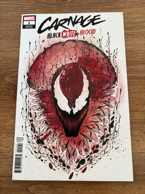 Carnage Black Wihte & Blood # 1 NM Variant Marvel Comic Book Spider-Man 10 J478