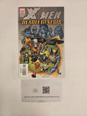 X-Men Deadly Genesis #1 Marvel VF-NM Comic Book 9 ET26