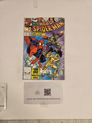 Web of Spider-Man #66 Marvel VF-NM Comic Book 25 ET23