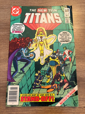 New Teen Titans # 25 FN- DC Comic Book Raven Robin Cyborg Beast Boy 12 J462