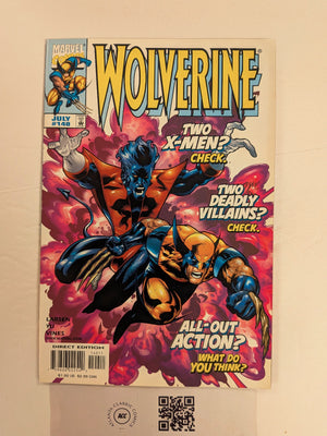 Wolverine #140 NM Marvel Comic Books X-Men Sabretooth 23 HH129