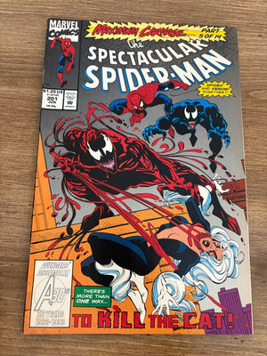 Spectacular Spider-Man # 201 NM- 1st Print Marvel Comic Book 11 J467