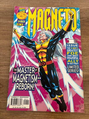 Lot Of 4 Magneto Marvel Comic Books # 1 2 3 4 VF-NM X-Men Wolverine 24 J461