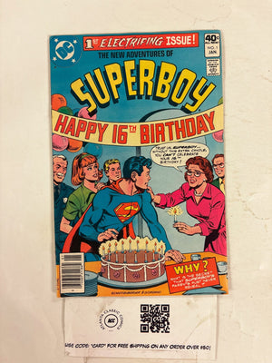Adventures of Superboy #1 VF DC Comic Books Krypto Supergirl Lex Luthor 11 HH117