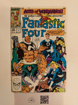 Fantastic Four #335 NM Marvel Comic Books Thing Human Torch 4 HH127