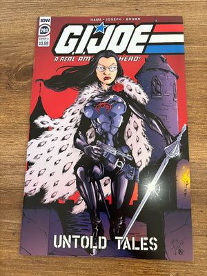 G.I. Joe # 280 NM IDW Comic Book Cover A Baroness Untold Tales 2 J479