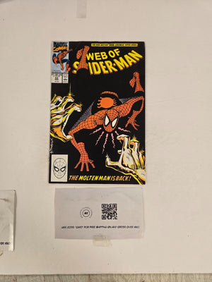 Web of Spider-Man #62 Marvel VF-NM Comic Book 24 ET23