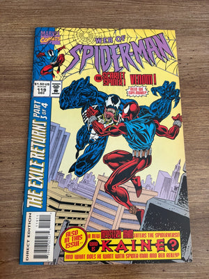Web Of Spider-Man # 119 NM- Marvel Comic Book Scarlet Spider 14 J466