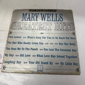 Mary Wells Greatest Hits Motown Vinyl LP 2 ER13