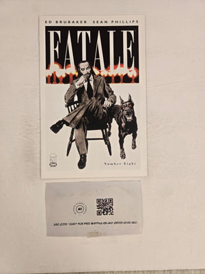 Fatale #8 2012 Image VF-NM Comic Book 26 ET32