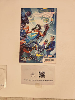 Champions #7 NM Marvel Comic Books Ms. Marvel Nova Viv Miles Morales 14 HH136