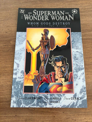 Lot Of 4 Superman Wonder Woman Whom Gods Destroy DC Comics # 1 2 3 4 NM 2 J457