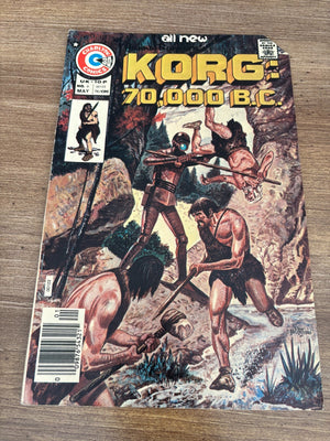 Korg 70,000 B.C. # 6 GD Charlton Comic Book 6 J475