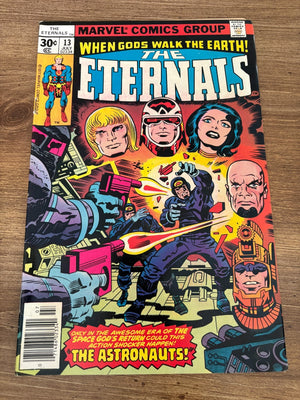 The Eternals # 13 FN Marvel Comic Book Newsstand Jack Kirby 12 J483