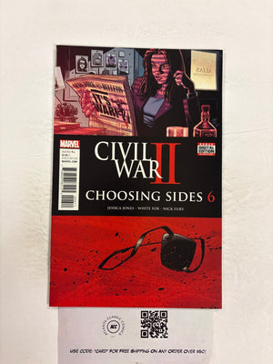 Civil War II Choosing Sides #6 Marvel VF-NM Comic Book 31 ET28