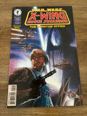 Lot Of 4 Star Wars X-Wing Phantom Affair #1 2 3 4 VF-NM Dark Horse Comic 13 J480