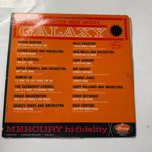 Sixteen Great Artists Galaxy LP Vinyl Record Mercury 1 ER5
