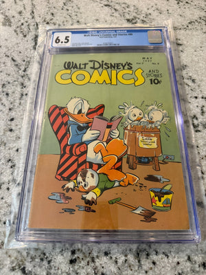 Walt Disney's Comics & Stories # 80 CGC Graded 6.5 Dell Comic Book May 1947 JH43