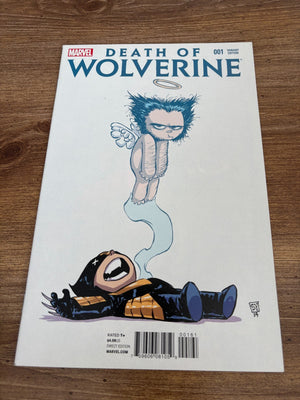 Death Of Wolverine 1 NM 1st Print Variant Marvel Comic Book Scottie Young 6 J481