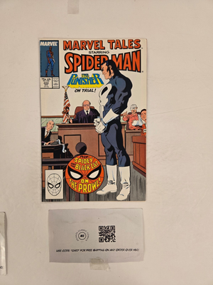 Marvel Tales #222 Spider-Man Punisher 1989 VF-NM Comic Book 9 ET21