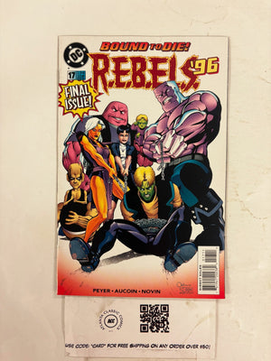R.E.B.E.L.S '96 #17 NM DC Comic Books Virl Dox Stealth Strata Lobo 28 HH116