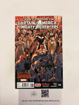 Captain America and the Mighty Avengers #8 Marvel VF-NM Comic Book 35 ET24
