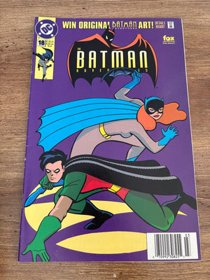 The Batman Adventures # 18 FN DC Comic Book Batgirl Robin Harley Quinn 4 J472