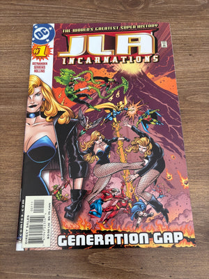 Lot Of 7 JLA Incarnations DC Comic Books # 1 2 3 4 5 6 7 VF-NM Justice L 10 J458