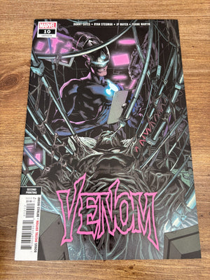 Venom # 10 LGY 175 NM 2nd Print Variant Cover Marvel Comic Book 6 J484