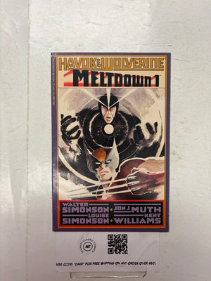 Havok & Wolverine Meltdown #1 Epic VF-NM Comic Book 38 ET29