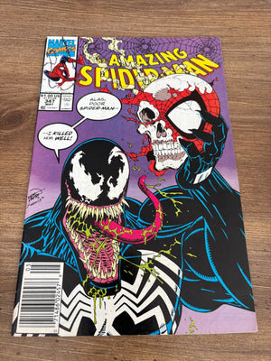 Amazing Spider-Man # 347 VF-NM Marvel Comic Book Venom 7 J481