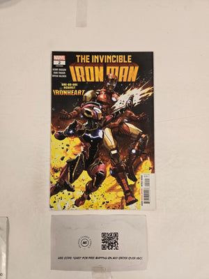 Invincible Iron Man #2 Marvel Comics 2023 Duggan VF-NM Comic Book 28 ET21