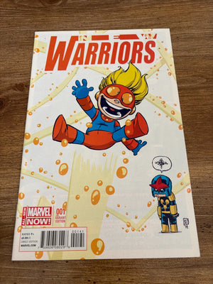 New Warriors # 1 NM 1st Print Variant Cover Marvel Comic Book Young 5 J481