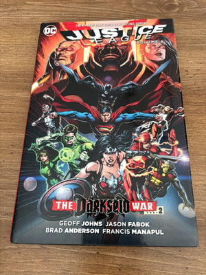 Justice League Vol 8 Darkseid War 2 DC Hardcover Graphic Novel Comic Book 3 J475
