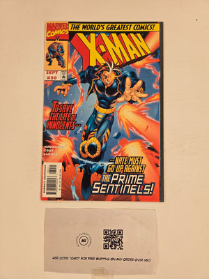 X-Man #30 NM Marvel Comic Books Cable Apocalypse 3 HH138